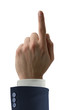 Hand with forefinger pointing in the direction