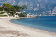 tropical beach in south of france