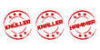 Stempel: Knüller * Knaller * Hammer