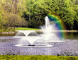 Fountains in the park Fountains in the park