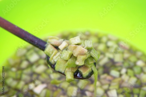 Photo: Rhubarb spoon Rhubarb spoon