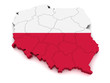 3D Map of Poland