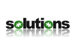 SOLUTIONS Icon (jigsaw piece ideas questions and answers button)