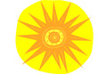 stilisierte sonne