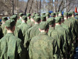 Soldiers on the march