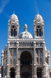 Famous Notre-Dame de la Garde basilica in Marseille, France