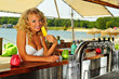 Eisgenuss an der Strandbar