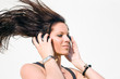 Hot young brunette musiclover.