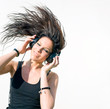 Hot young brunette musiclover.