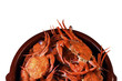 Crabs cooked