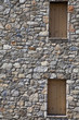 Stone House And Windows