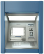ATM machine with blank screen