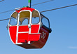 Seilbahn Gondel rot - Cable Railway red