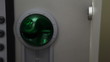 protective flashing receiver of credit cards in some ATM