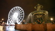 Fontaine des Mers at Place de la Concorde, Ferris wheel in Paris