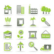 Real Estate and building icons - Vector Icon Set