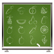 Different kinds of fruits and Vegetable icons