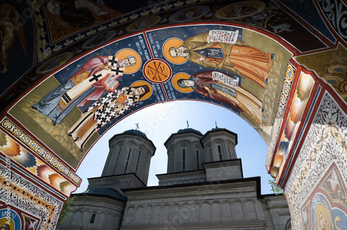 Photo: Fresco Of Radu Voda Monastery In Bucharest, Romania Fresco Of Radu Voda Monastery In Bucharest, Romania