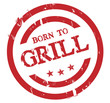 Born to Grill Stamp