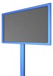 Blank Road Sign