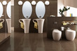 Cup Designed Bathroom