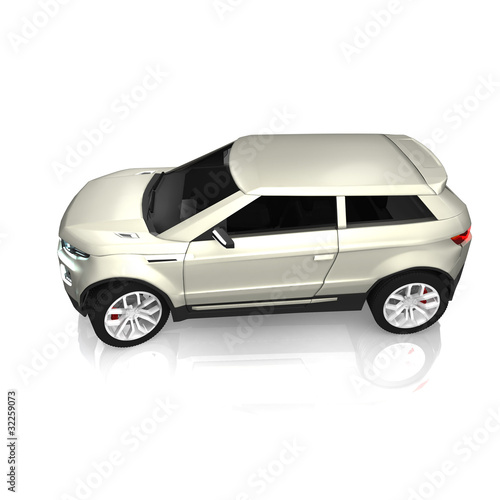 Illustration: 3d jeep 3d jeep
