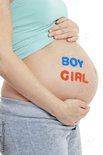 Photo: Pregnant belly - Gender Pregnant belly - Gender