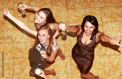 Photo: party bridesmaids before the wedding party bridesmaids before the wedding