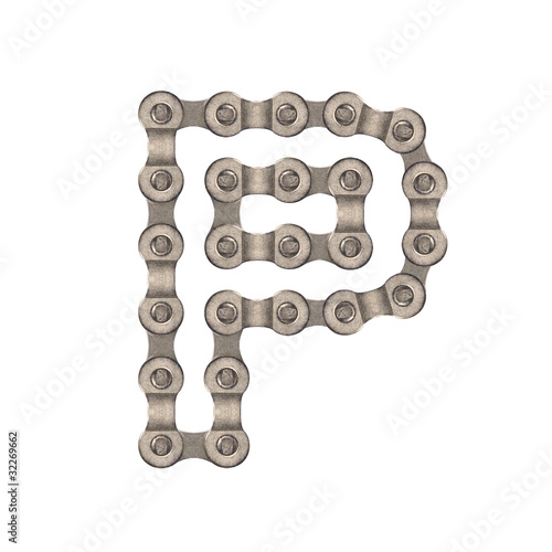 Photo: Chain alphabet Chain alphabet