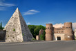 Photo: Pyramid of Cestius near the Porta San Paolo Pyramid of Cestius near the Porta San Paolo