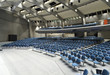 interior of a Congress Palace, auditorium in Lugano interior of a Congress Palace, auditorium in Lugano