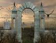 antico cimitero gotico