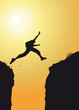 Saut rocher