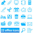 Vektor: office icons office icons