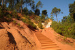 Le Sentier des Ocres à Roussillon en Provence Le Sentier des Ocres à Roussillon en Provence