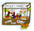 Vector: Farmer's market Farmer's market