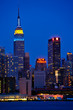 Photo: Empire state Building New York Skyline in Early Evening Light Empire state Building New York Skyline in Early Evening Light