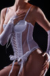 Frauen Body in Dessous