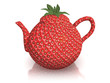 strawberry teapot strawberry teapot