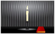 Candle and book