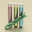Four test tubes