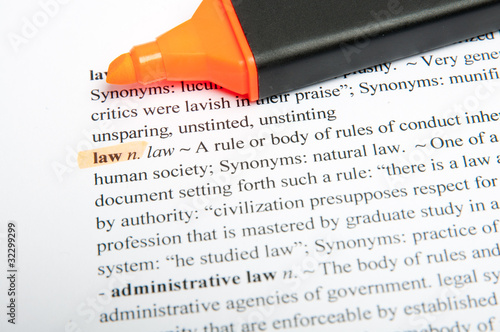 Photo: Law translation dictionary Law translation dictionary