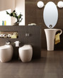 Cup designed bathroom (focus) Cup designed bathroom (focus)