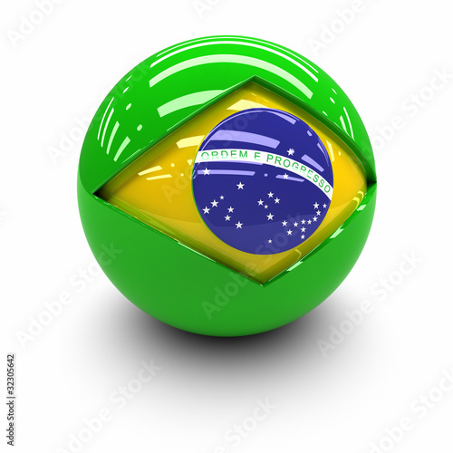 Illustration: Flag of Brazil Flag of Brazil