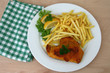 Cordon Bleu mit Pommes
