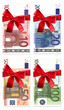 Geldscheinset mit roter Schleife