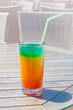 Coctail in cafe on a beach