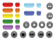 web buttons. Vector illustration.