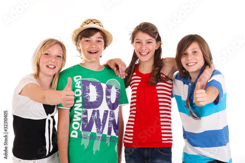 Foto: 4 Teens Daumen 20.05.11 4 Teens Daumen 20.05.11