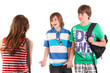 Teenager unterhalten sich 20.05.11
